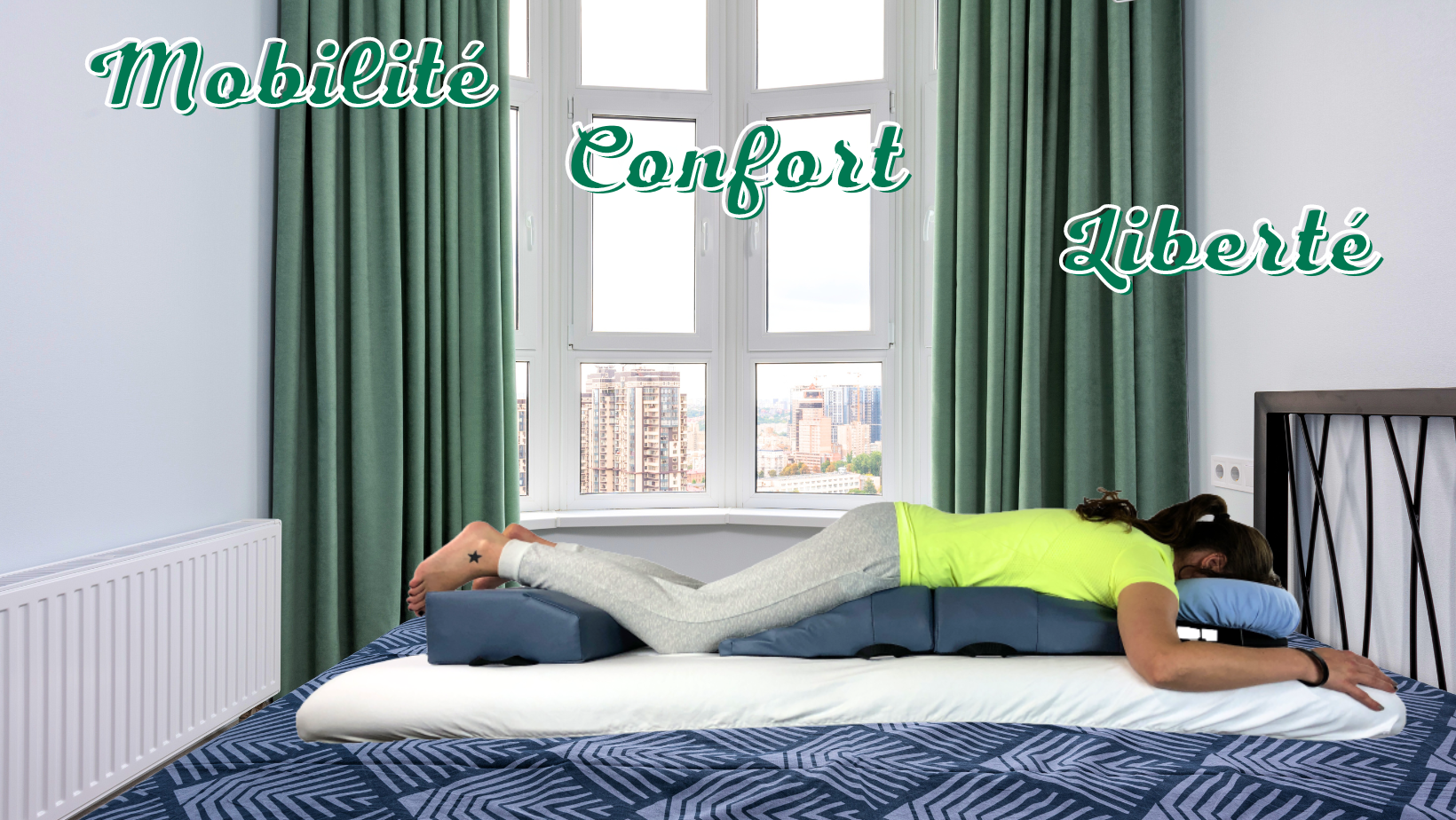 Location d'esemble post-opération occulaire