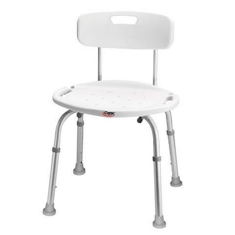 Banc de douche ajustable avec ou sans dossier – Image 2