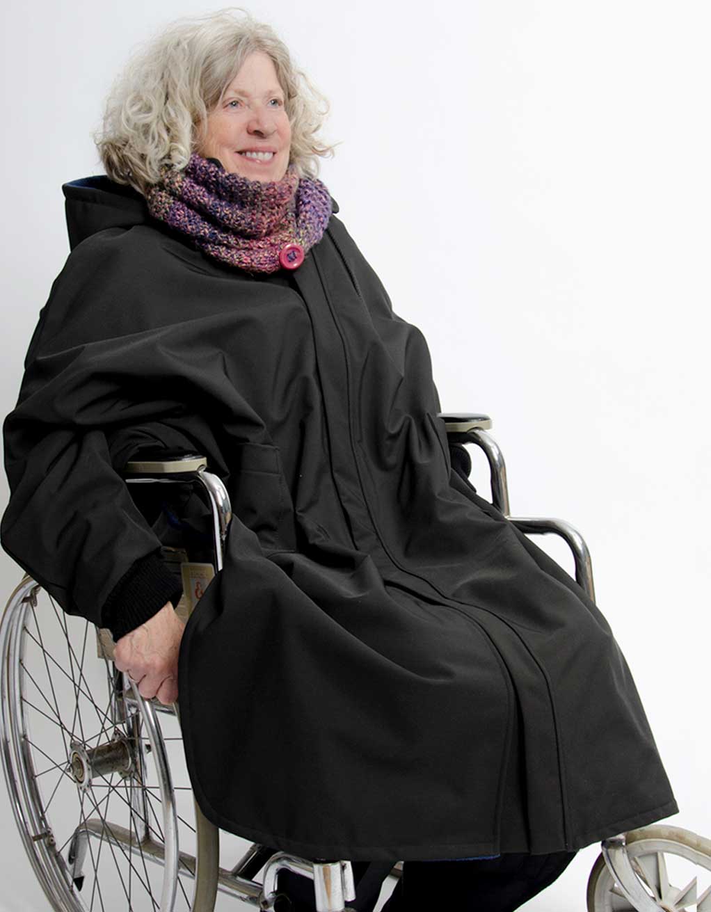 Cape hivernale avec manches