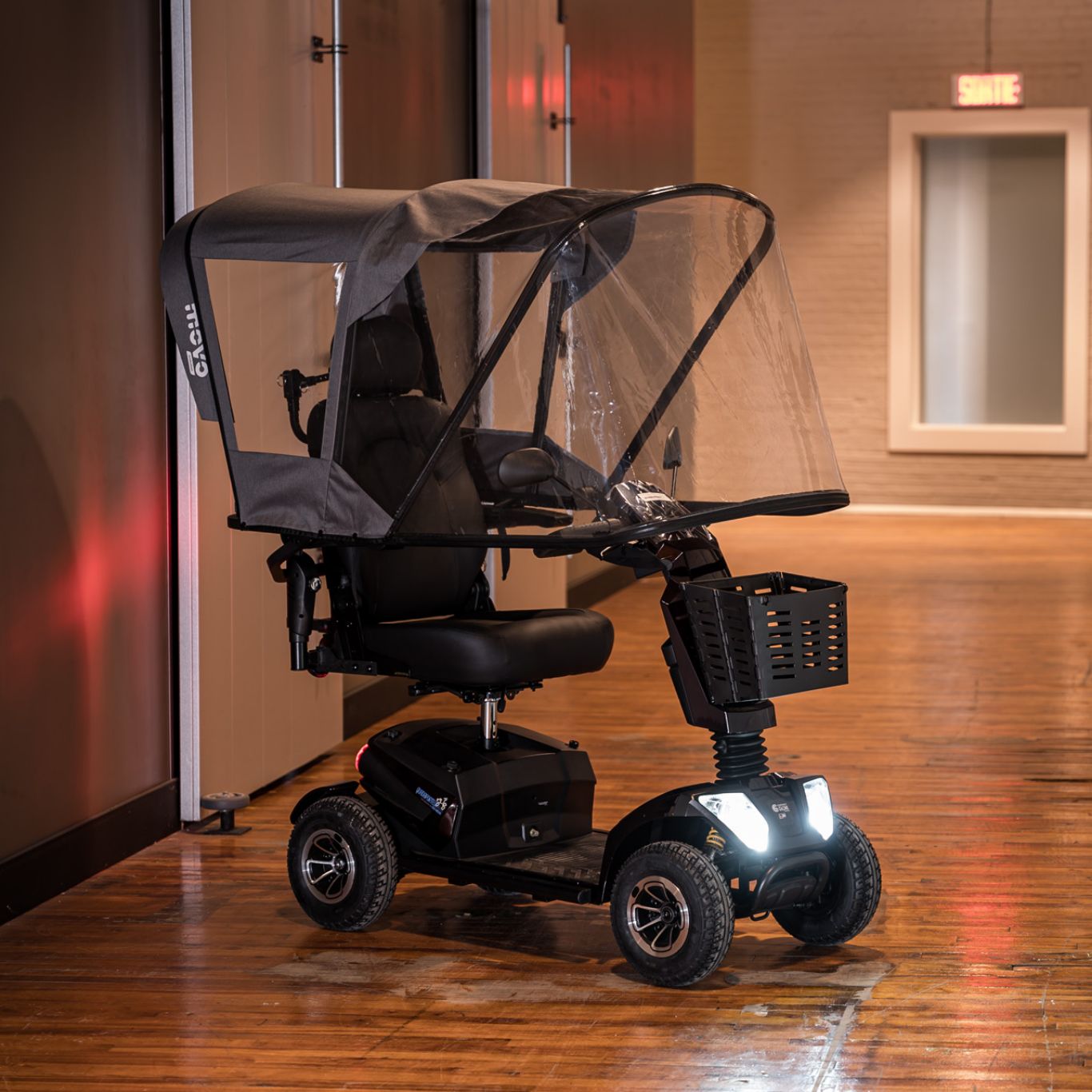 Toit rétractable Movo pour quadriporteur – Image 2