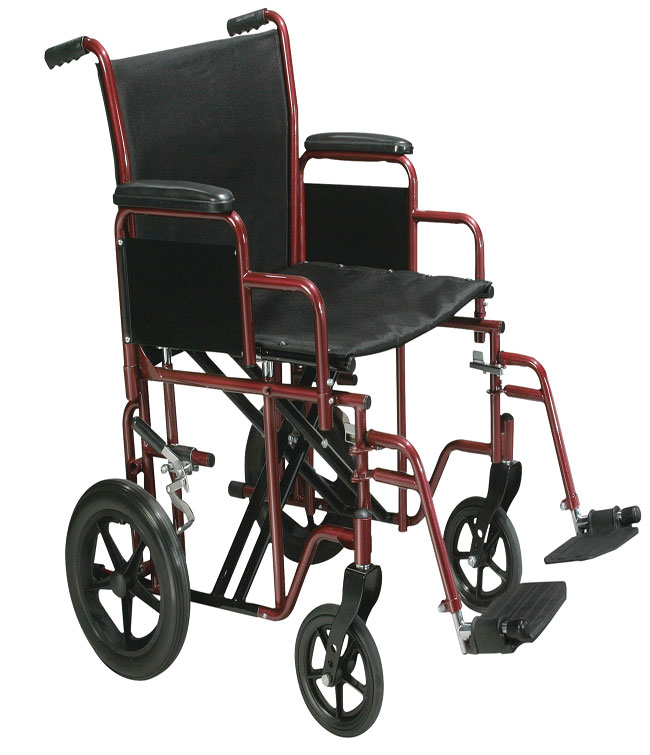 Fauteuil de transport bariatrique Heavy Duty