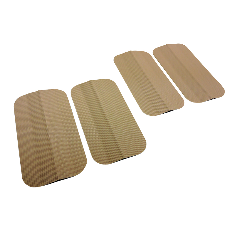 Électrodes autoadhésives résistantes à l'humidité - (4) 5X10 cm