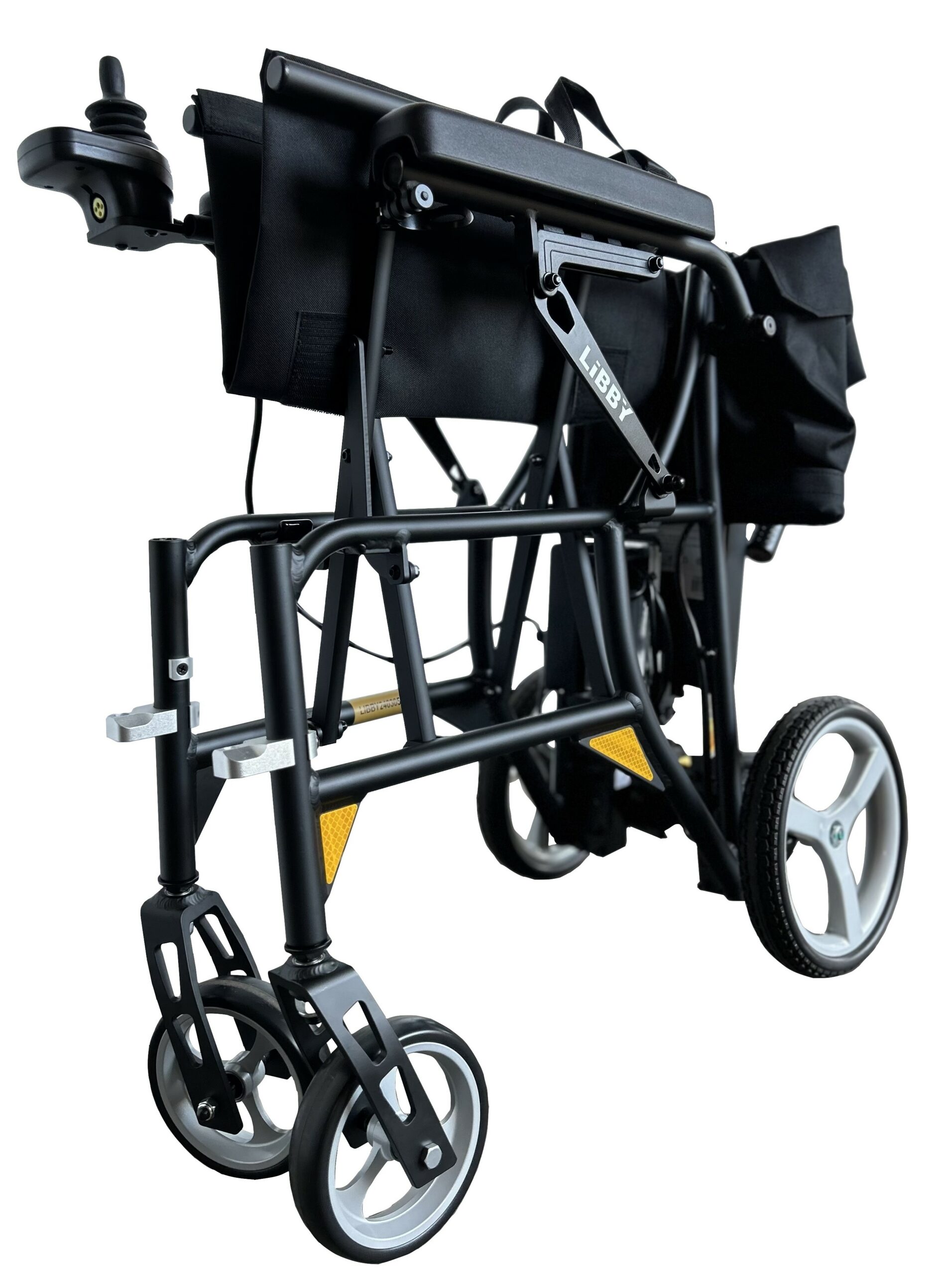 Chaise roulante électrique pliable