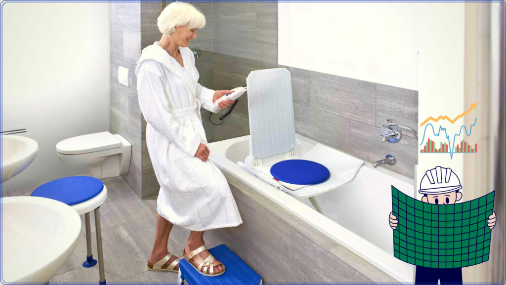Comment adapter son bain pour favoriser le maintien à domicile?