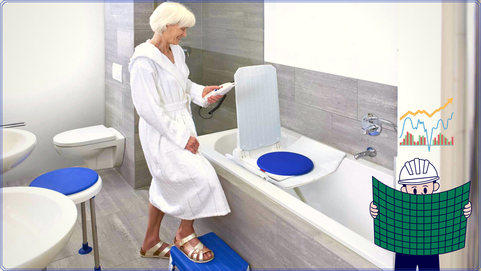 Comment adapter son bain pour favoriser le maintien à domicile?